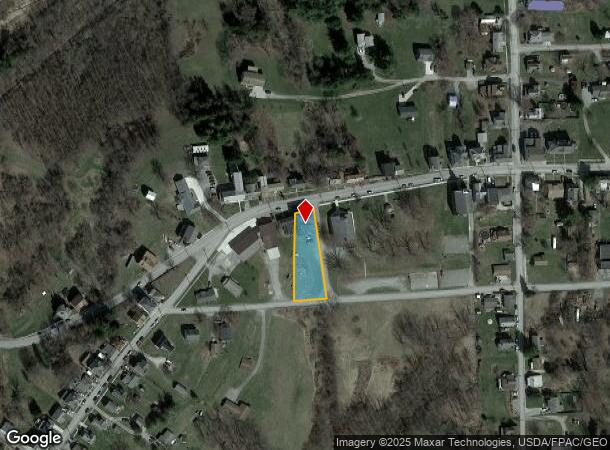  104 Main Rd, West Alexander, PA Parcel Map