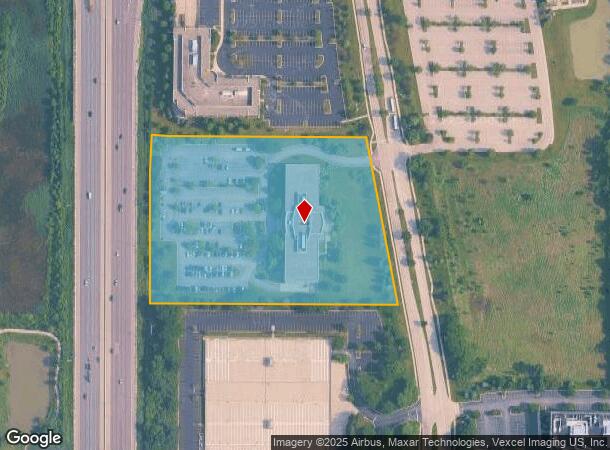  500 N Field Dr, Lake Forest, IL Parcel Map
