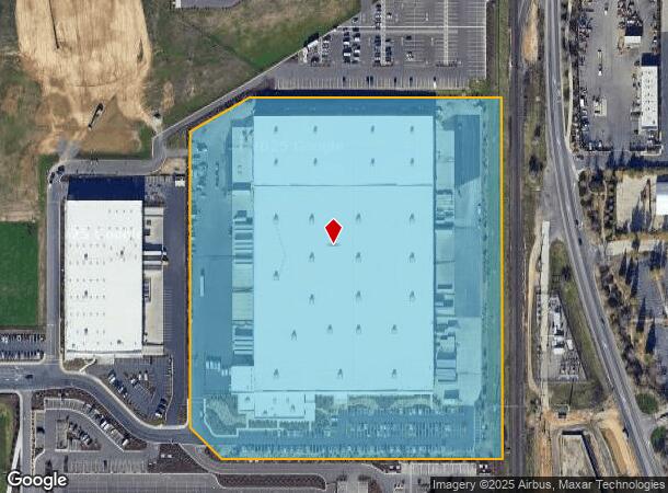 7701 Foothills Blvd, Roseville, CA Parcel Map