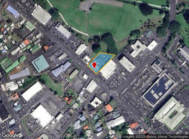  525 Kilauea Ave, Hilo, HI Parcel Map