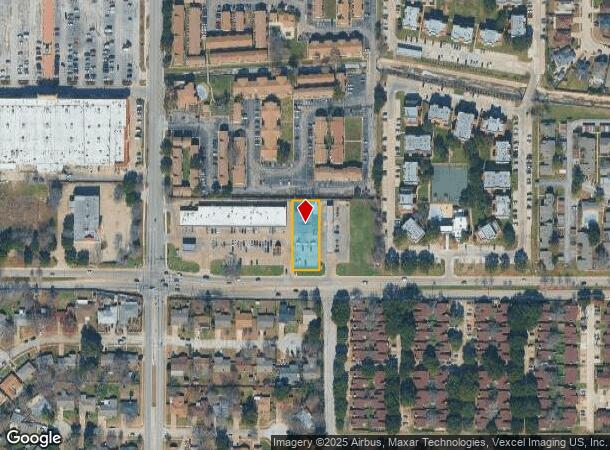  1951 E Arkansas Ln, Arlington, TX Parcel Map