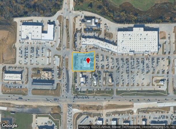  4780 W University Dr, Prosper, TX Parcel Map
