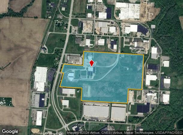  3700 Hebron Rd, Hebron, OH Parcel Map