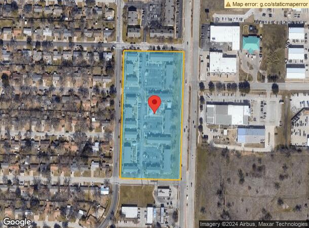  307 N Loop 288, Denton, TX Parcel Map