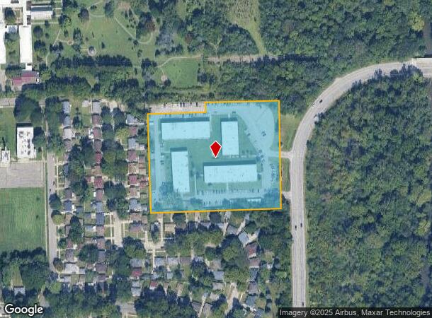 12870 W Outer Dr, Detroit, MI Parcel Map
