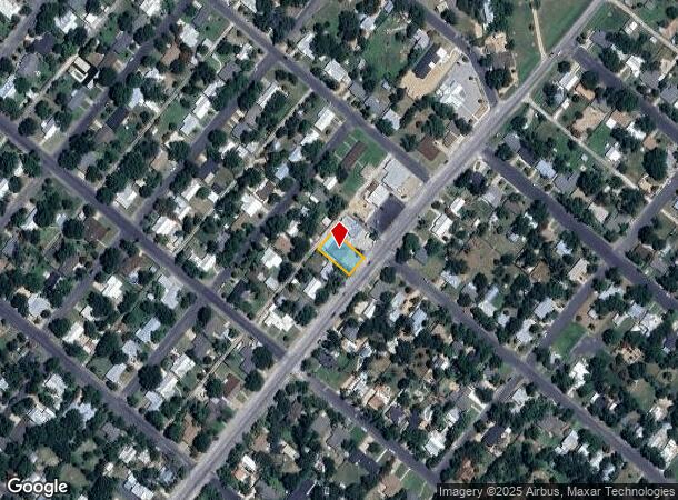 810 N Milam St, Fredericksburg, TX Parcel Map