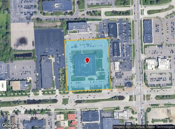  1500 W Big Beaver Rd, Troy, MI Parcel Map