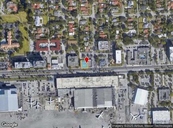  5245 Nw 36Th St, Miami Springs, FL Parcel Map