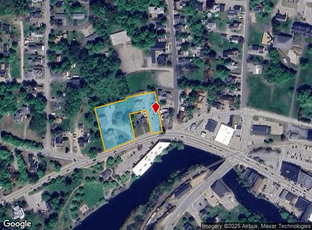  321 W Main St, Tilton, NH Parcel Map