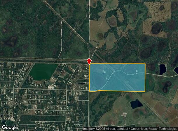  7020 N Toledo Blade Blvd, North Port, FL Parcel Map