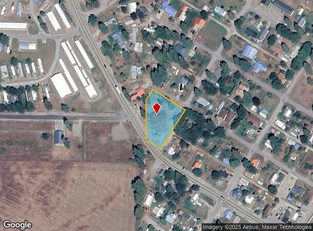  304 W 4Th Ave, Clark Fork, ID Parcel Map