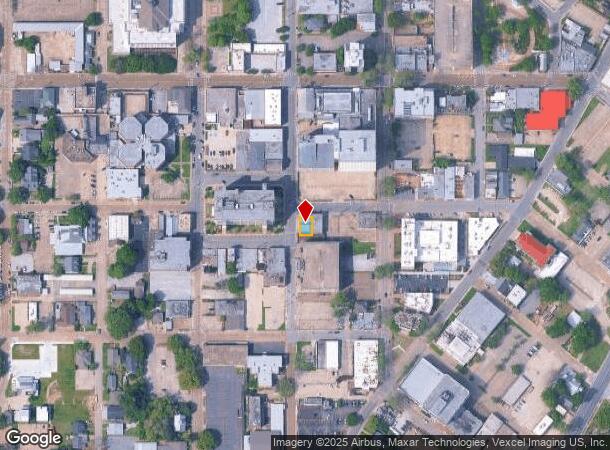  100 W Main St, Lafayette, LA Parcel Map
