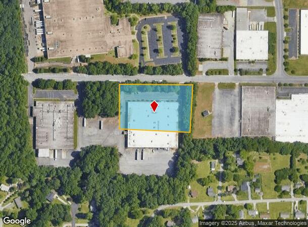 255 Swathmore Ave, High Point, NC Parcel Map