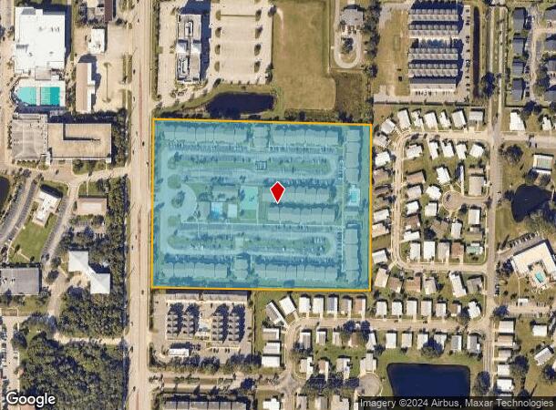  3151 S Babcock St, Melbourne, FL Parcel Map