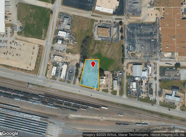  3201 E Division St, Arlington, TX Parcel Map