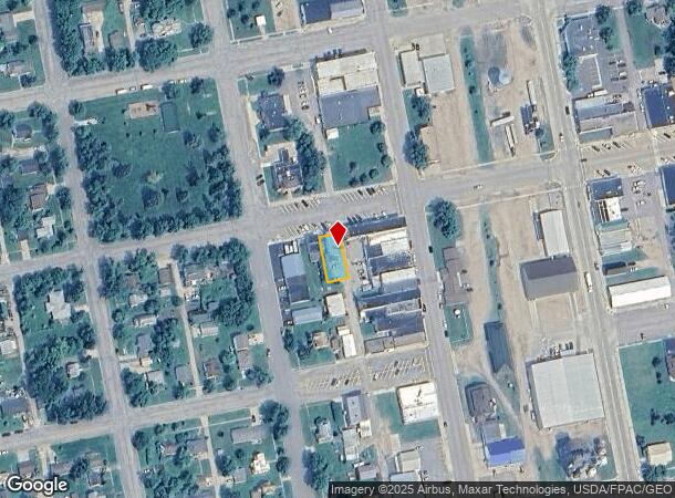  107 4Th Ave W, Ada, MN Parcel Map