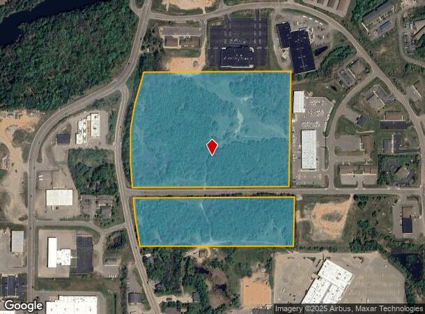 Wright St, Marquette, MI Parcel Map