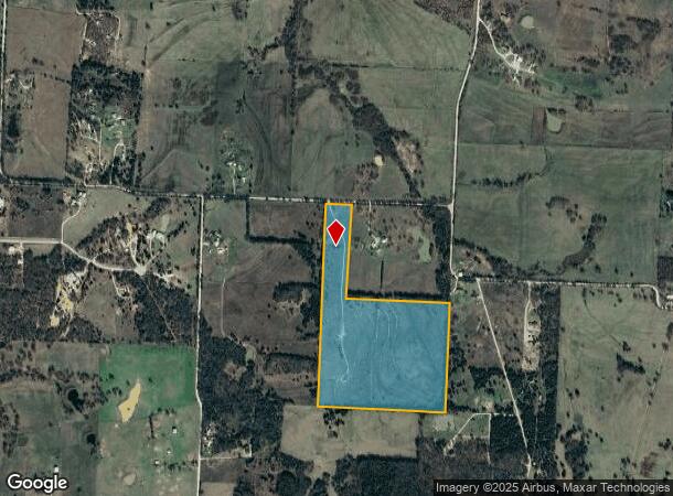  166 Cr, Whitesboro, TX Parcel Map