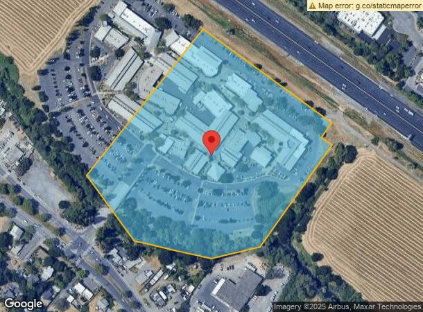  2200 Petaluma Blvd N, Petaluma, CA Parcel Map