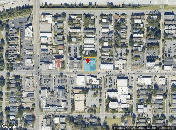  1345 E 15Th St, Tulsa, OK Parcel Map