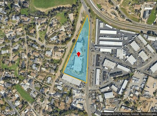  2475 S Santa Fe Ave, Vista, CA Parcel Map