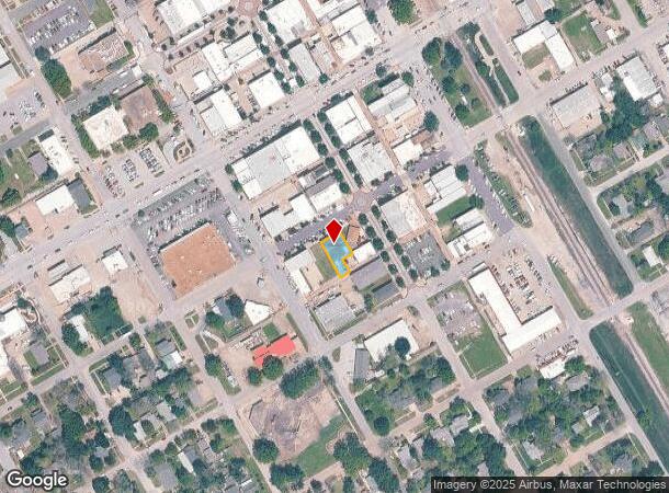 205 W Brown St, Ennis, TX Parcel Map