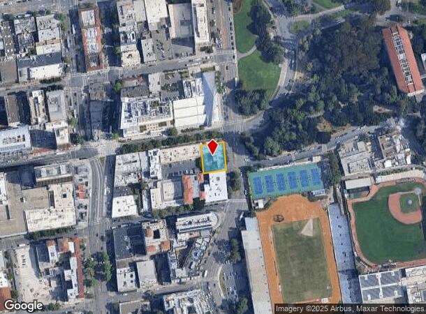  2128 Oxford St, Berkeley, CA Parcel Map