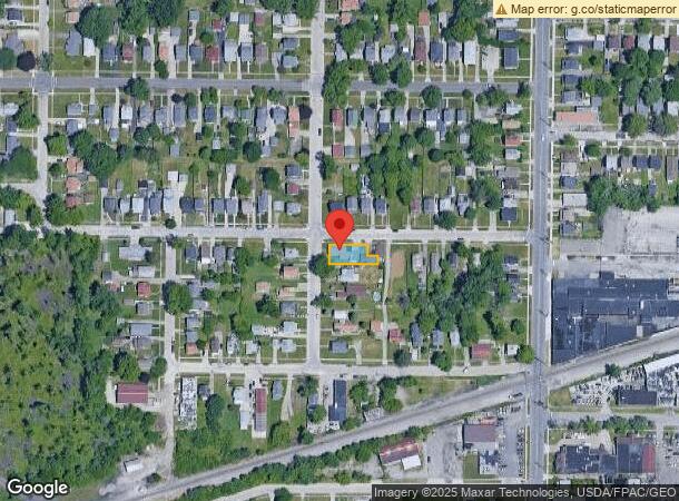  1301 Brownell Ave, Lorain, OH Parcel Map