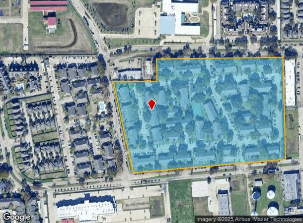 12710 Brant Rock Dr, Houston, TX Parcel Map