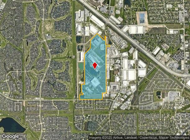  10825 Telge Rd, Houston, TX Parcel Map