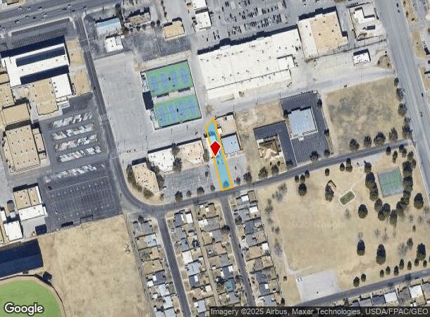  1941 E 37Th St, Odessa, TX Parcel Map
