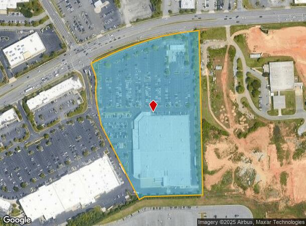  4201 W Wendover Ave, Greensboro, NC Parcel Map