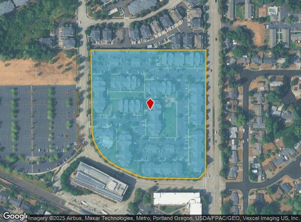 102 Se Edgeway Dr, Beaverton, OR Parcel Map