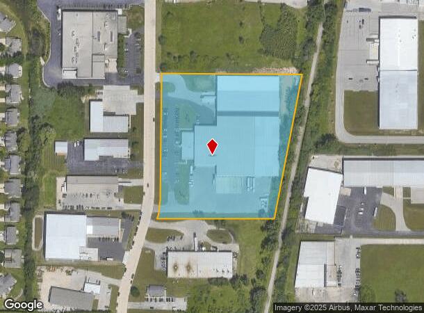 1881 Commerce Dr, De Pere, WI Parcel Map