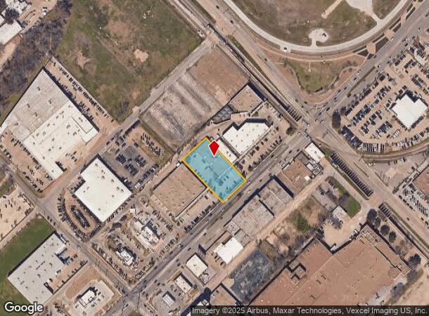  2703 W Mockingbird Ln, Dallas, TX Parcel Map