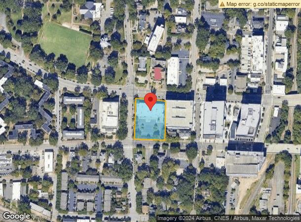  711 Hillsborough St, Raleigh, NC Parcel Map