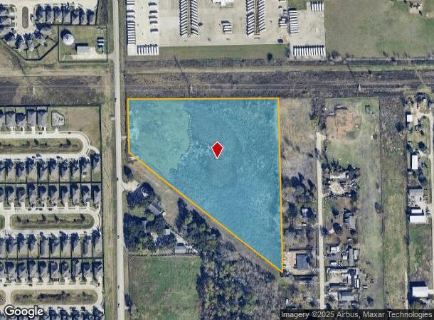 Clodine Rd, Richmond, TX Parcel Map