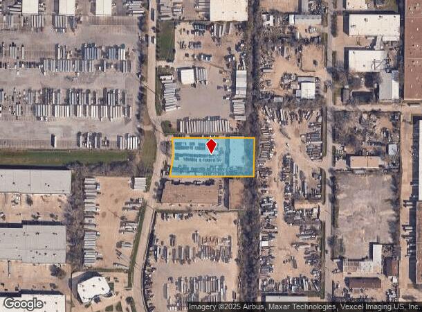  10660 Wireway Dr, Dallas, TX Parcel Map