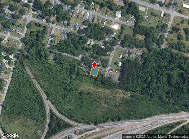  1921 Fenwick Ave, Savannah, GA Parcel Map