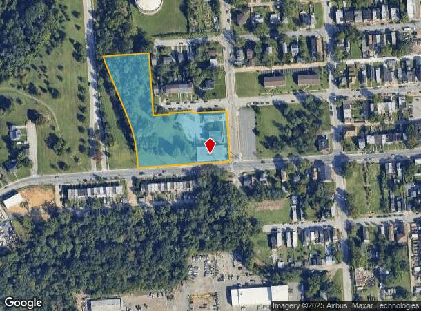4700 Prudence St, Curtis Bay, MD Parcel Map