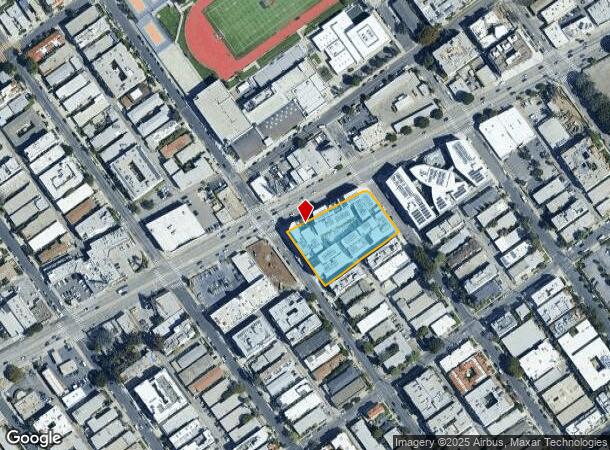  11842 Santa Monica Blvd, Los Angeles, CA Parcel Map
