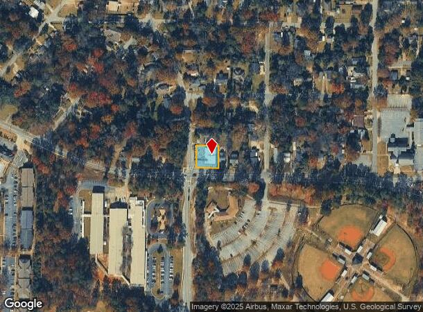  2605 W Britt David Rd, Columbus, GA Parcel Map