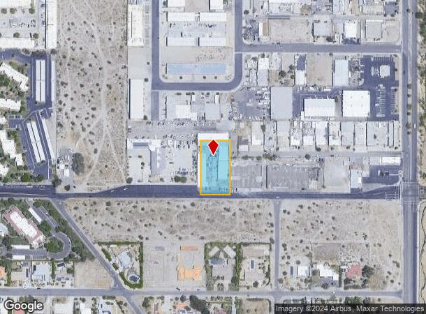  340 W San Rafael Dr, Palm Springs, CA Parcel Map