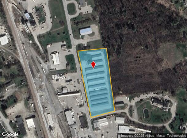  136 Exchange St, Middlebury, VT Parcel Map