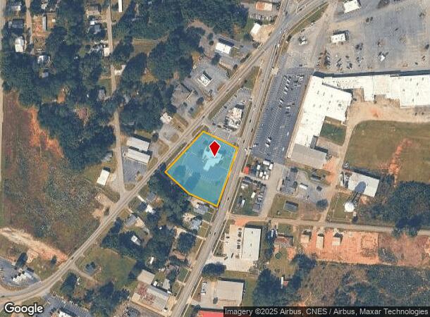  2808 S Main St, Anderson, SC Parcel Map