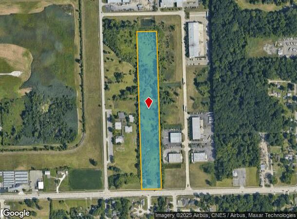 Eureka, Romulus, MI Parcel Map