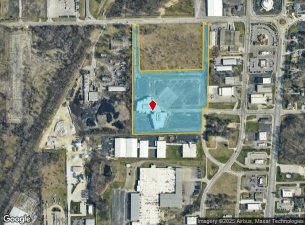  250 W Chippewa Ave, South Bend, IN Parcel Map