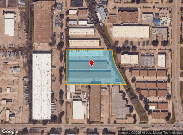  10860 Switzer Ave, Dallas, TX Parcel Map