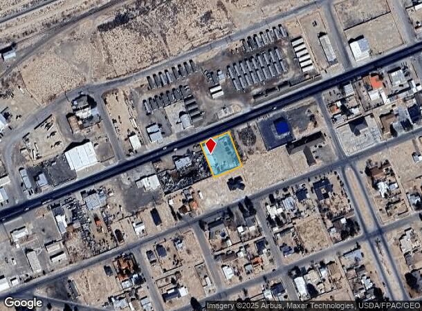 1810 W 3Rd St, Pecos, TX Parcel Map