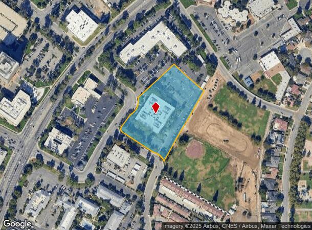  5001 E Commercecenter Dr, Bakersfield, CA Parcel Map